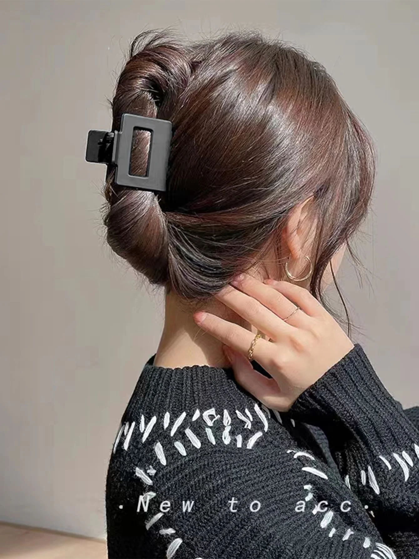 5 Pcs Mixed Colors And Shapes Big Hair Claw Clips for Women Girls Thin Thick Curly Hair, Strong Hold Jaw Clips. - Image 6