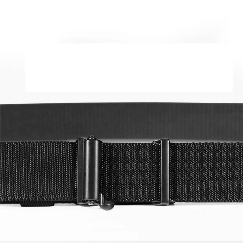 Casual Men's Nylon Belt Woven Canvas Breathable Automatic Buckle Belt For Men Outdoor Sports Strap Fashion Jeans Belt - Image 6