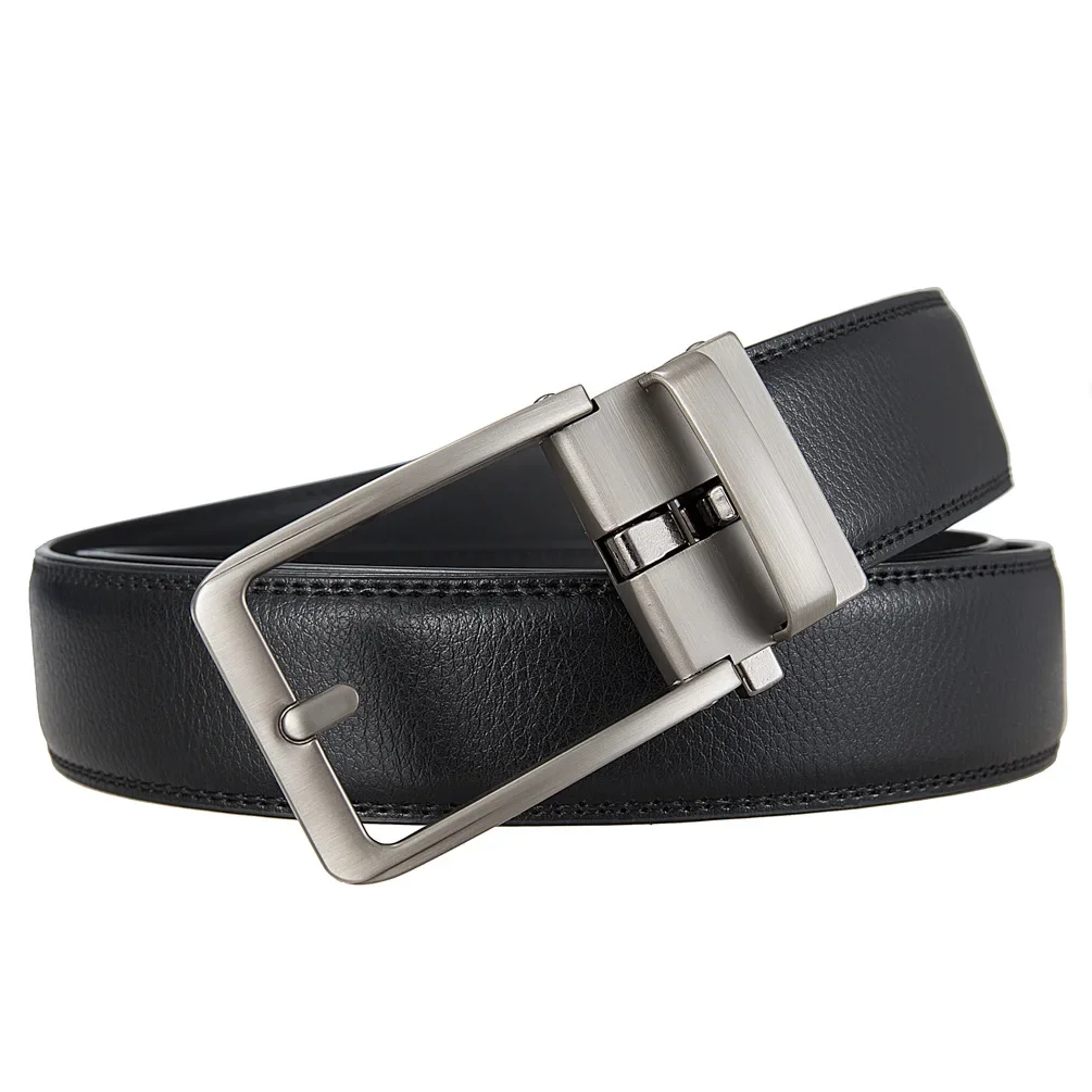 Click Belts for Men Luxury Brand Designer Fashion Automatic Buckle Genuine Leather Men's Jeans High Quality Waist Male Strap - Image 3