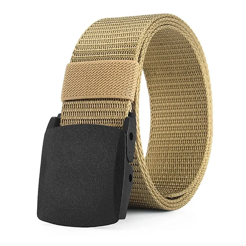 Men's Belt Outdoor Casual Canvas Belt Metal Free Training Nylon Tactical Belt With Pants Jeans Belt Sports Belts For Men Women - Image 6