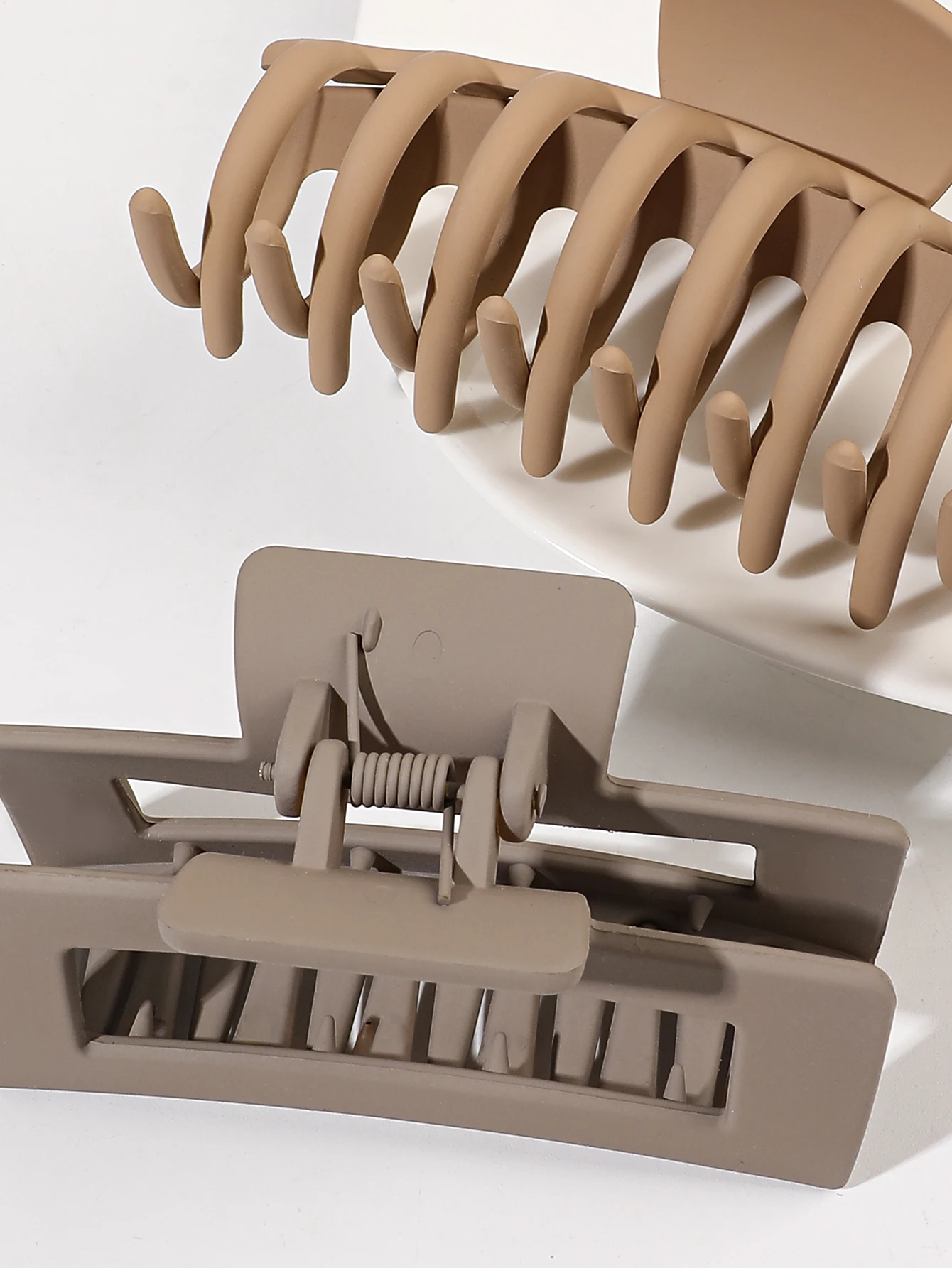 5 Pcs Mixed Colors And Shapes Big Hair Claw Clips for Women Girls Thin Thick Curly Hair, Strong Hold Jaw Clips. - Image 4