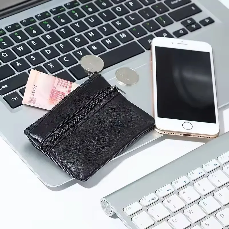 Women Men Coin Purse Men Small Bag Wallet Change Purses Zipper Money Bags Children Mini Wallets Leather Key Holder carteira - Image 3